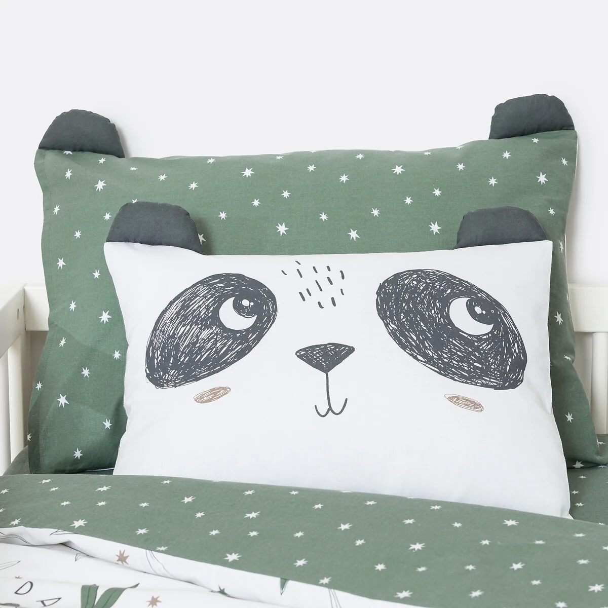 Panda Mania Baby Pillowcase in Cotton – image 1