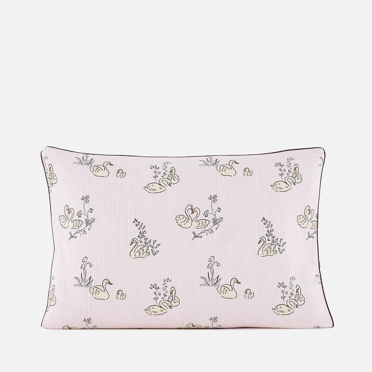 Swan Child's Pillowcase in 50% Recycled Cotton – image 6
