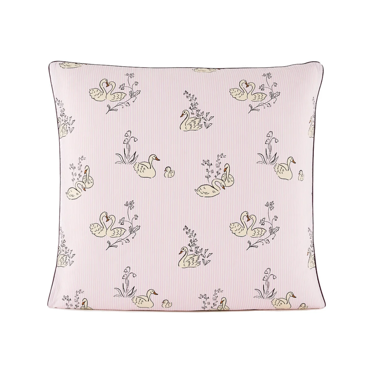Swan Child's Pillowcase in 50% Recycled Cotton – image 1