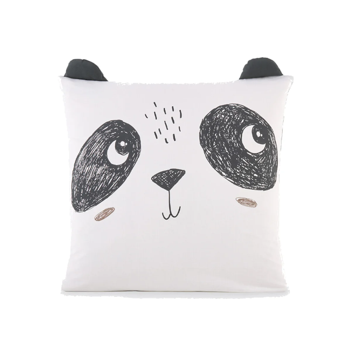 Panda Mania Animal Cotton Pillowcase – image 1