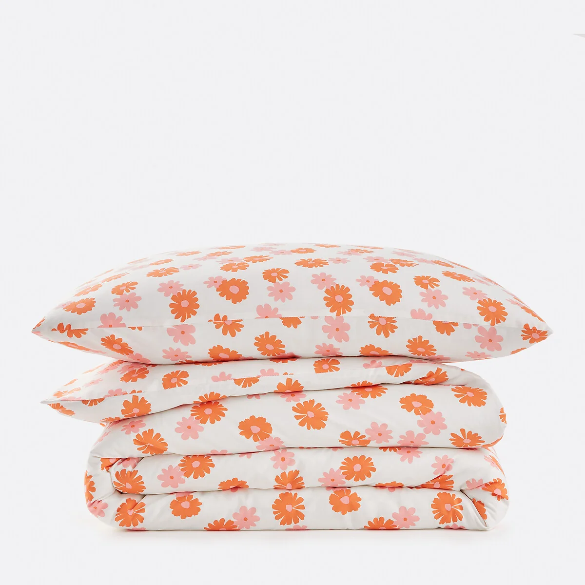 Marguerites 50% Recycled Cotton Child's Duvet Cover Set with Rectangular Pillowcase – image 4