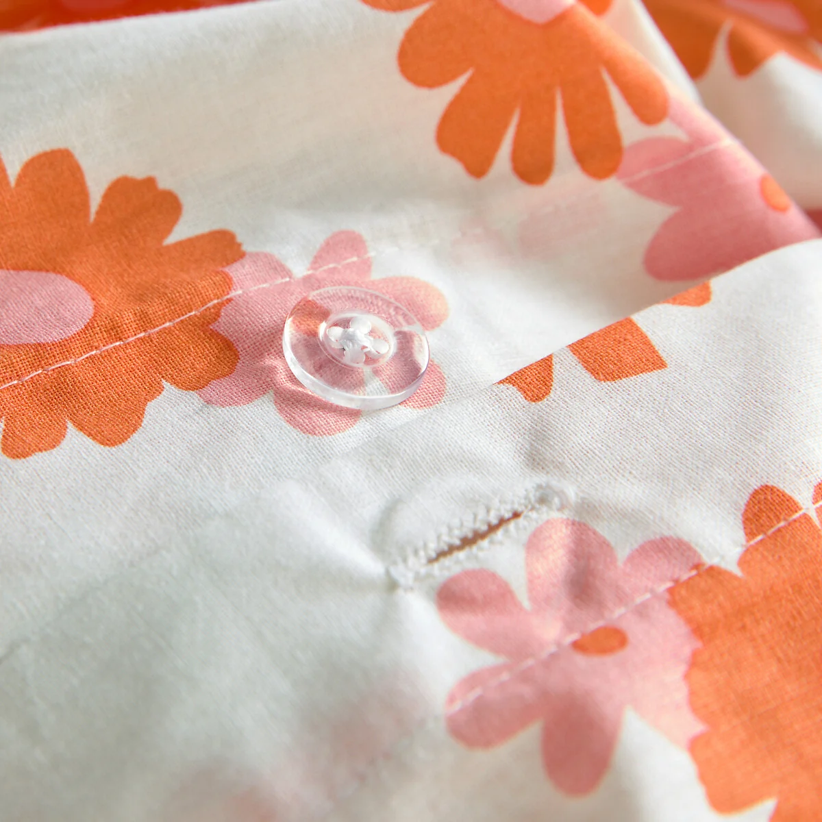Marguerites 50% Recycled Cotton Child's Duvet Cover Set with Rectangular Pillowcase – image 7