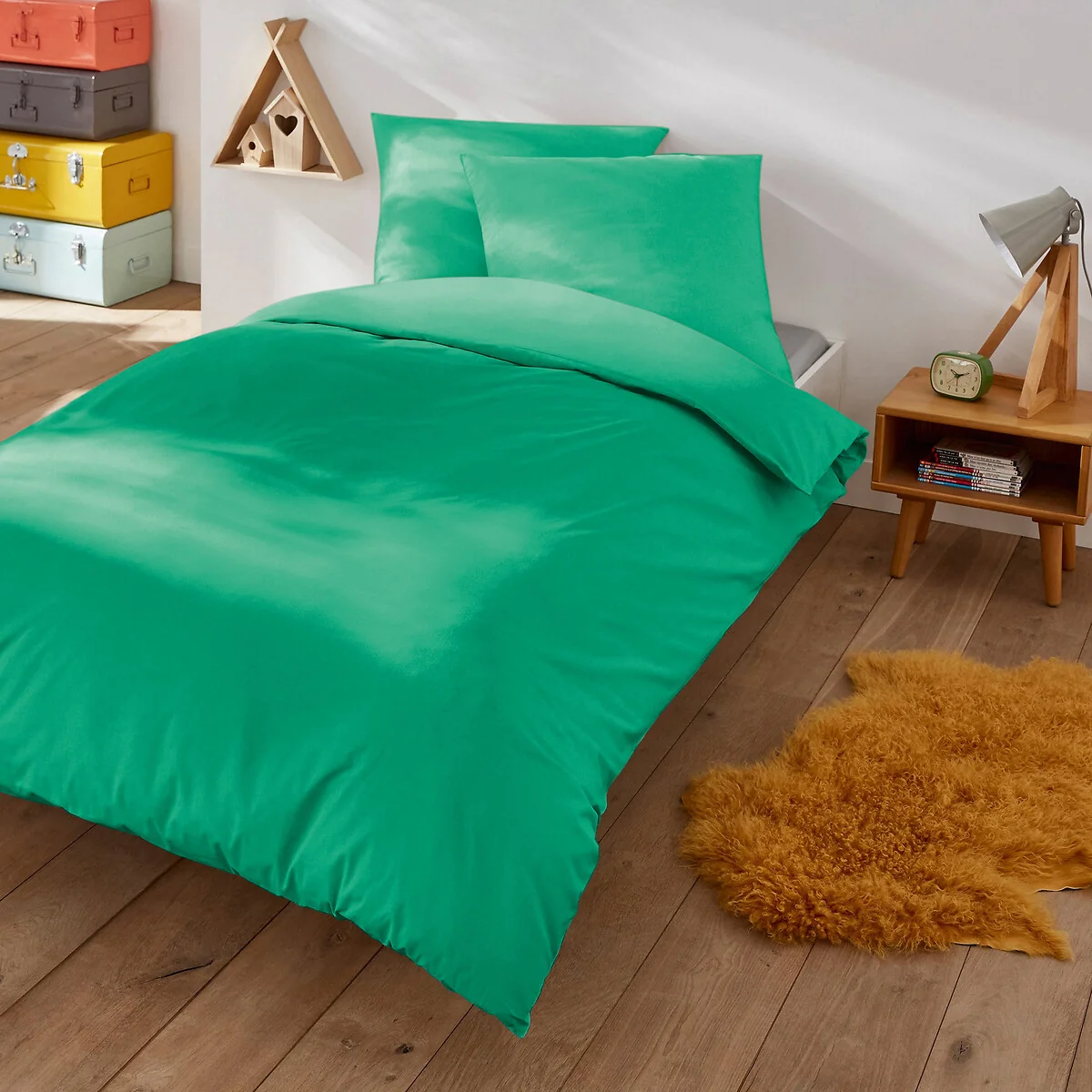 Scenario Plain 100% Cotton Child's Pillowcase – image 2