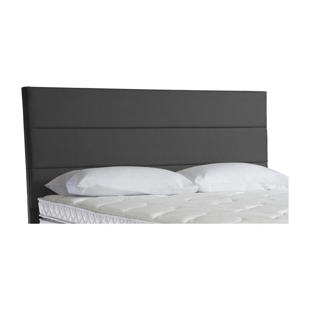 Sealy - Nappa Floor Standing Headboard - Super King - Grey – image 1