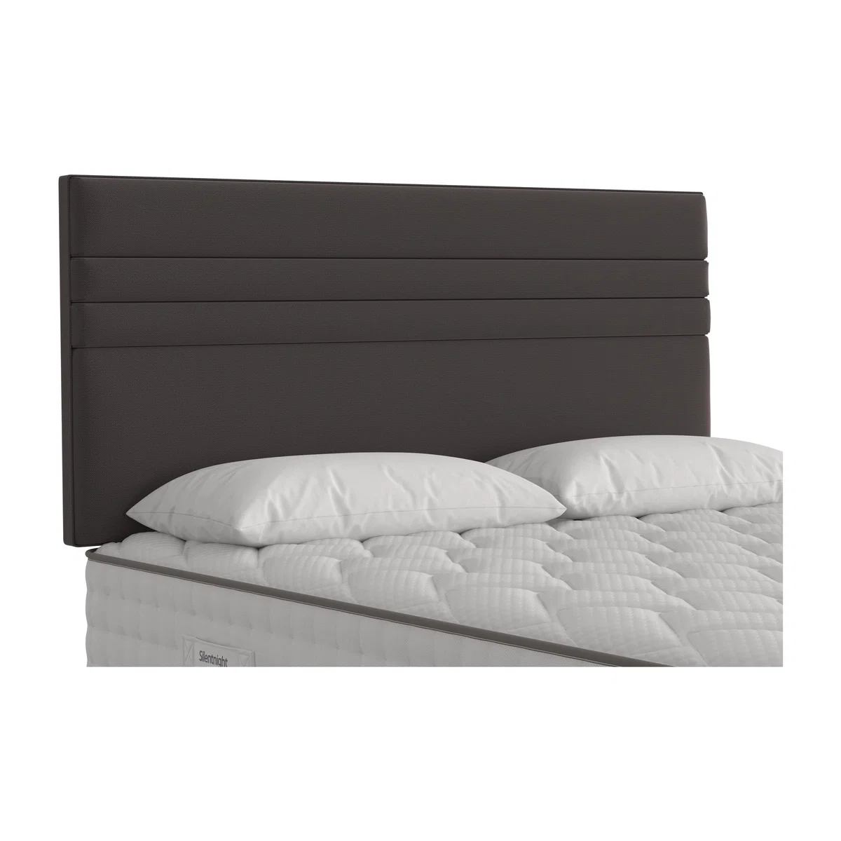 Silentnight - Breeze Strutted Headboard - Super King - Brown – image 1
