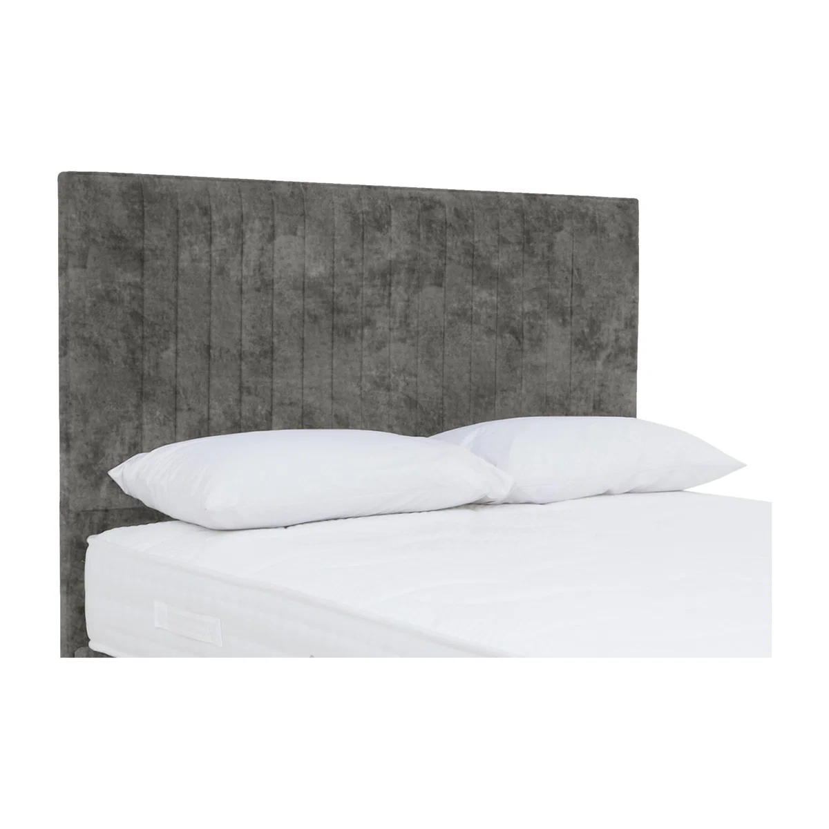 Sleep Story - Clancy Floor Standing Headboard - Super King - Dapple Sterling – image 1