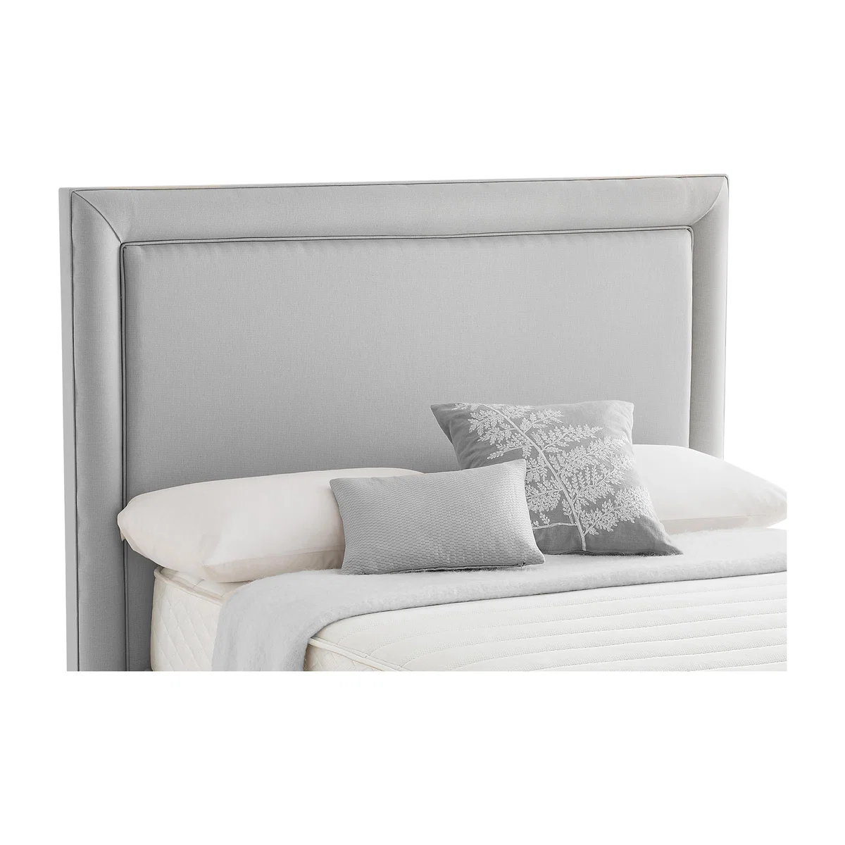Silentnight - Parla Headboard - Super King - Grey – image 1