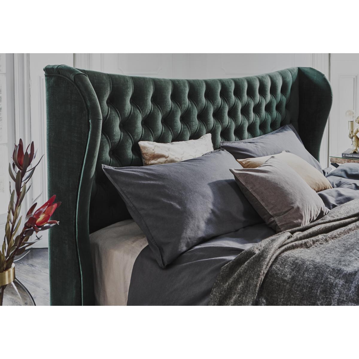 Hypnos - Bespoke Hurley Floor Standing Headboard - Single - Beige – image 2