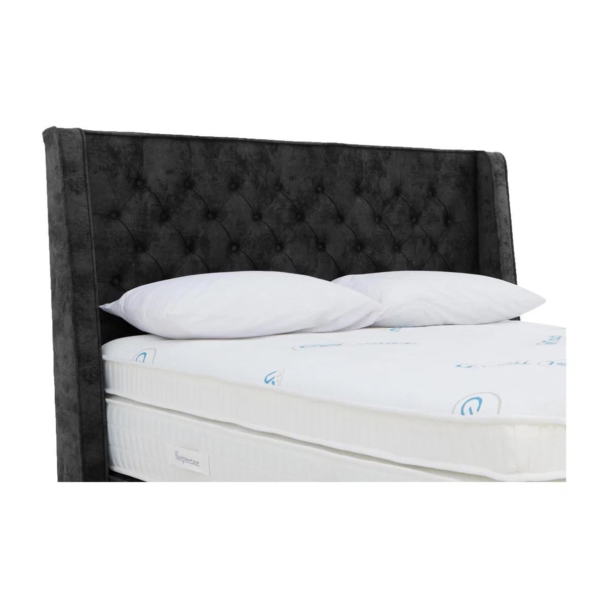 Sleepeezee - Pendleton Headboard - Super King - Daytona Coal – image 1