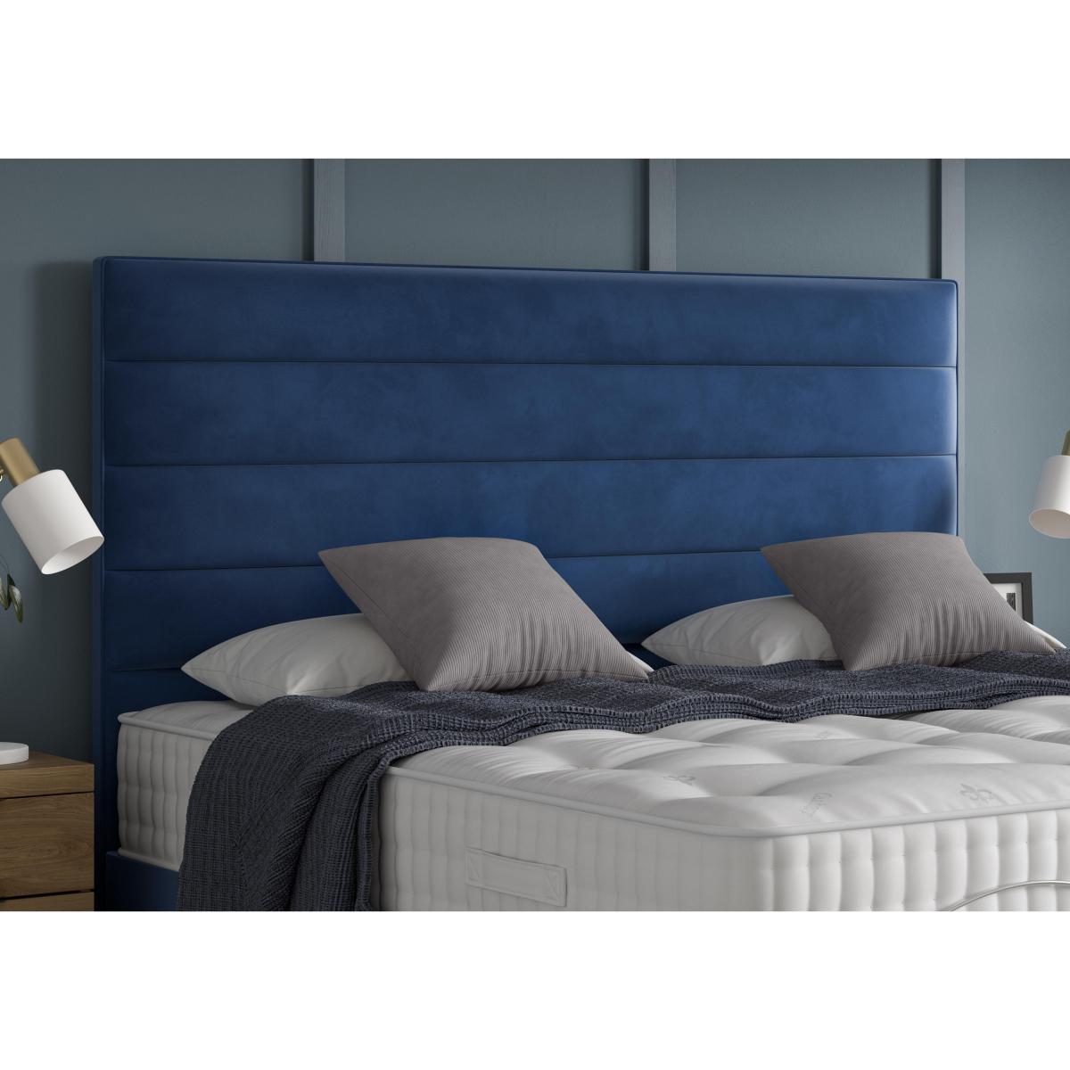 Sleep Story - Horizon Floor Standing Headboard - Super King - Blue – image 2