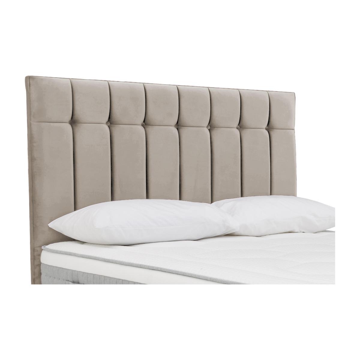 Mammoth - Brockmans Floor Standing Headboard - Super King - Silver