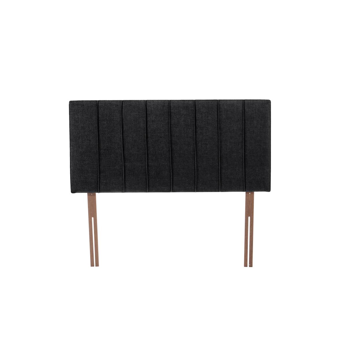 Hypnos - Downley Strutted Headboard - Super King - Daytona Silver – image 3