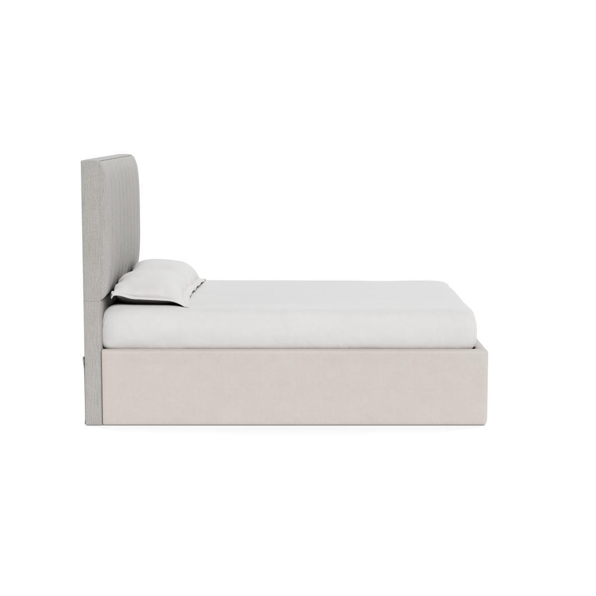Heal's Retta Headboard Super King Smart Linen Mix Silver - Heal's UK Furniture – image 3