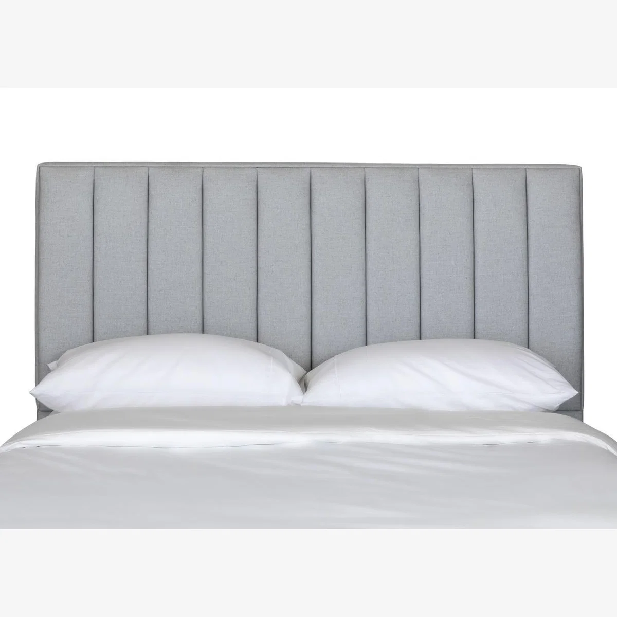 Heal's Retta Headboard Super King Smart Luxe Velvet Canary - Heal's UK Furniture – image 1
