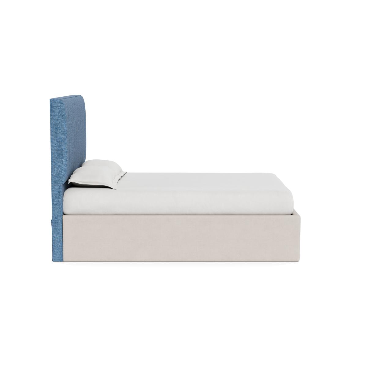 Heal's Retta Headboard (Lift Storage) Super King Tejo Recycled Cobalt - Heal's UK Furniture – image 3