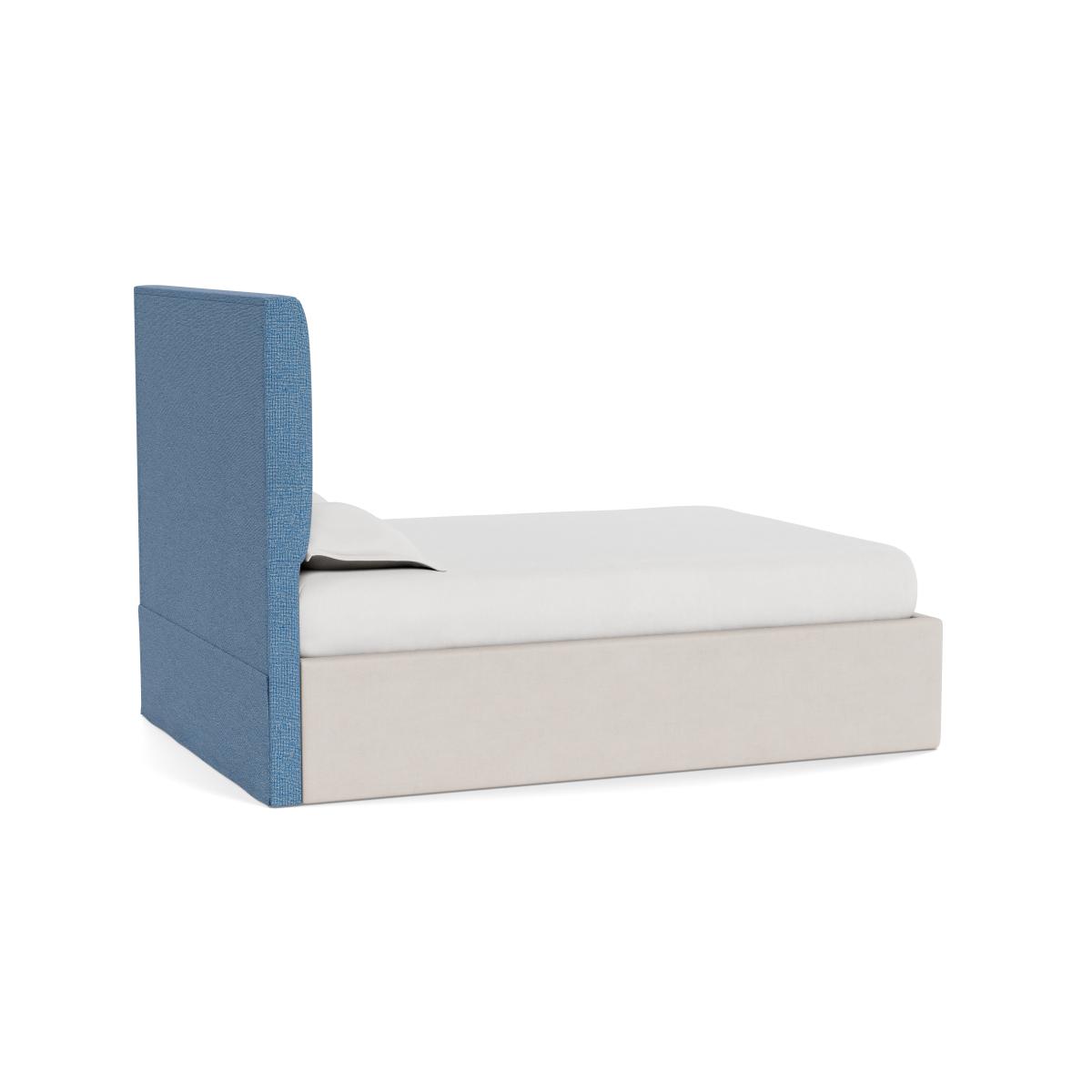 Heal's Retta Headboard (Lift Storage) Super King Tejo Recycled Cobalt - Heal's UK Furniture – image 4