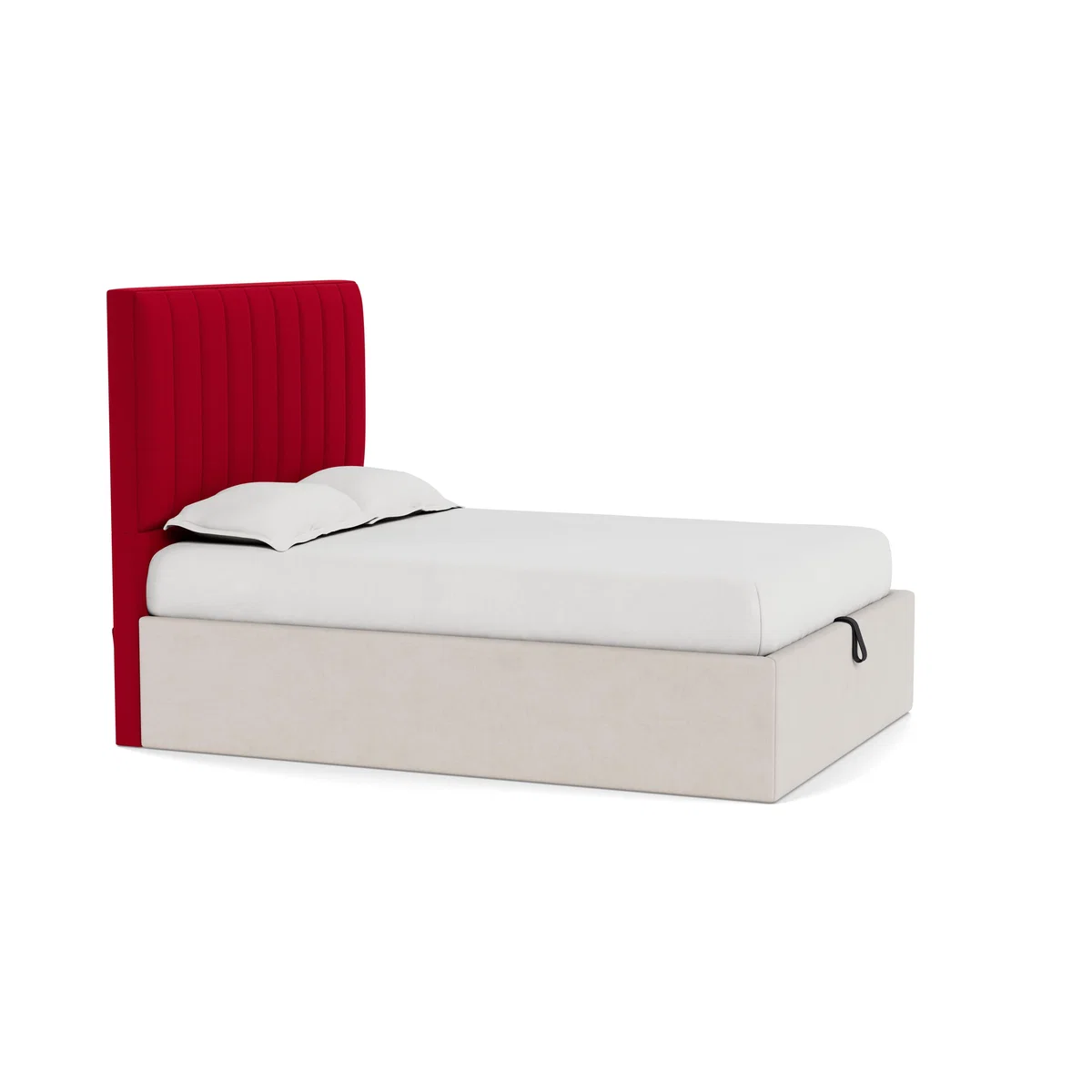 Heal's Retta Headboard Super King Melton Wool Red Oxide - Heal's UK Furniture – image 2