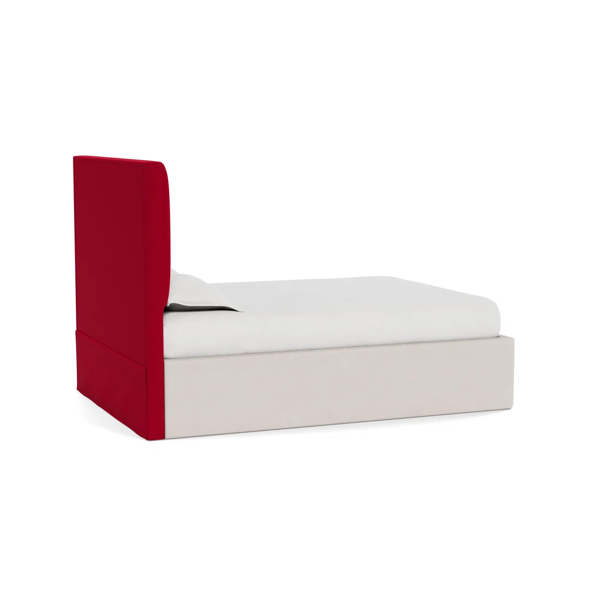 Heal's Retta Headboard Super King Melton Wool Red Oxide - Heal's UK Furniture – image 4