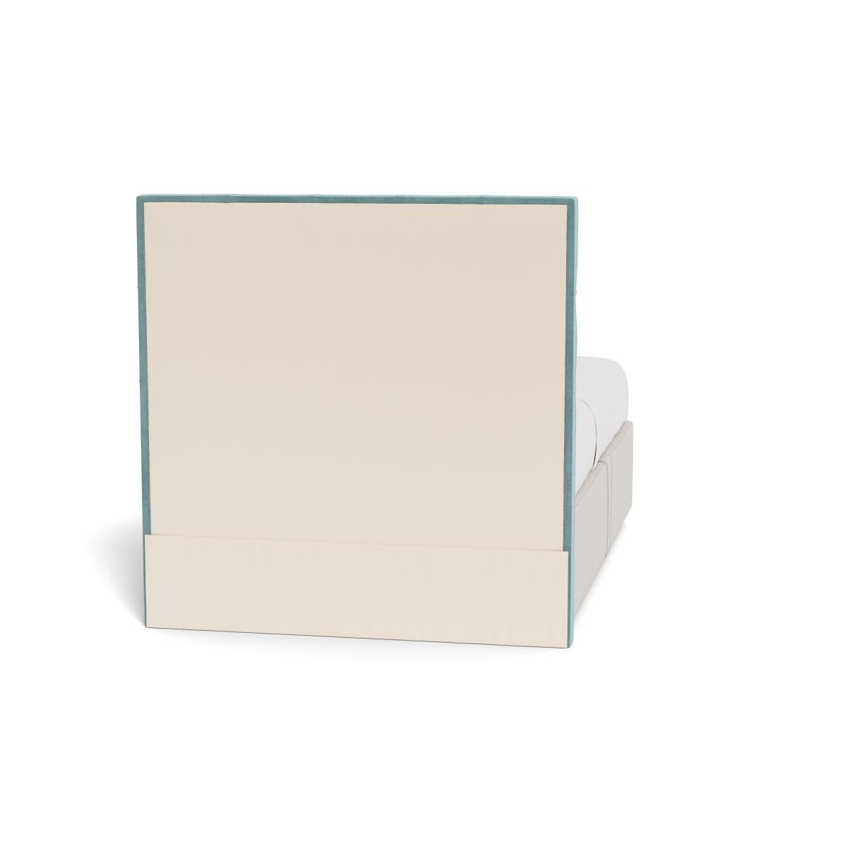 Heal's Balmoral Headboard Super King Smart Luxe Velvet Mineral Blue – image 6
