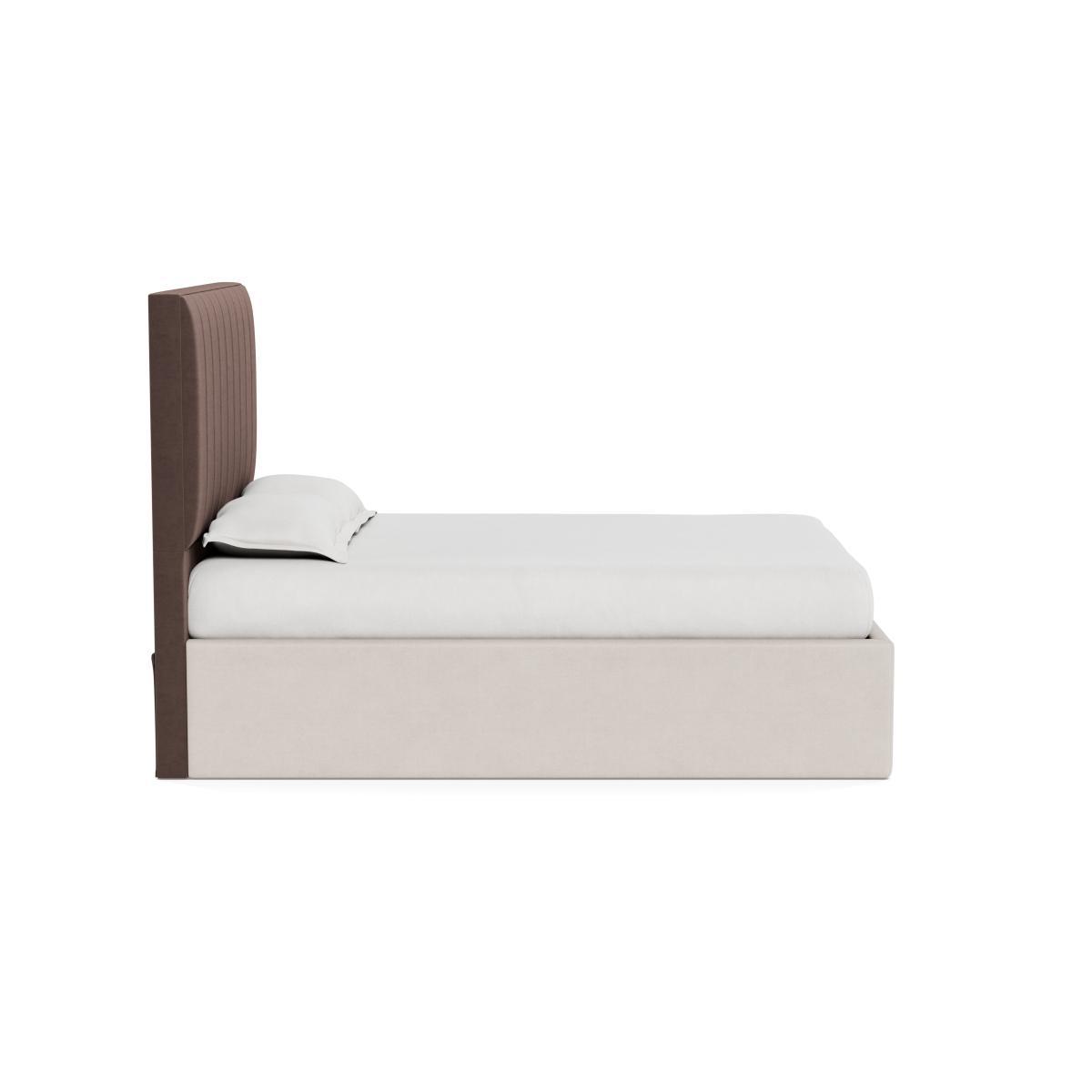 Heal's Retta Headboard Super King Velvet Mink - Heal's UK Furniture – image 3