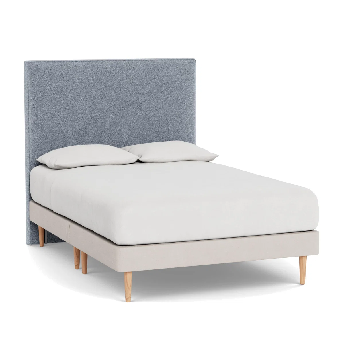 Heal's Newman Headboard Super King Boucle Steel - Heal's UK Furniture – image 1
