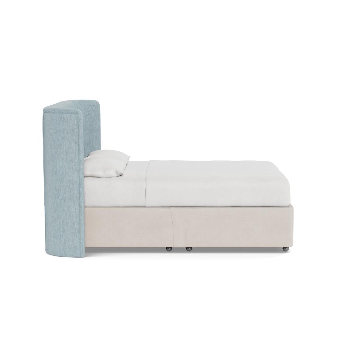 Heal's Monroe Headboard Super King Smart Linen Duck Egg - Heal's UK Furniture – image 3
