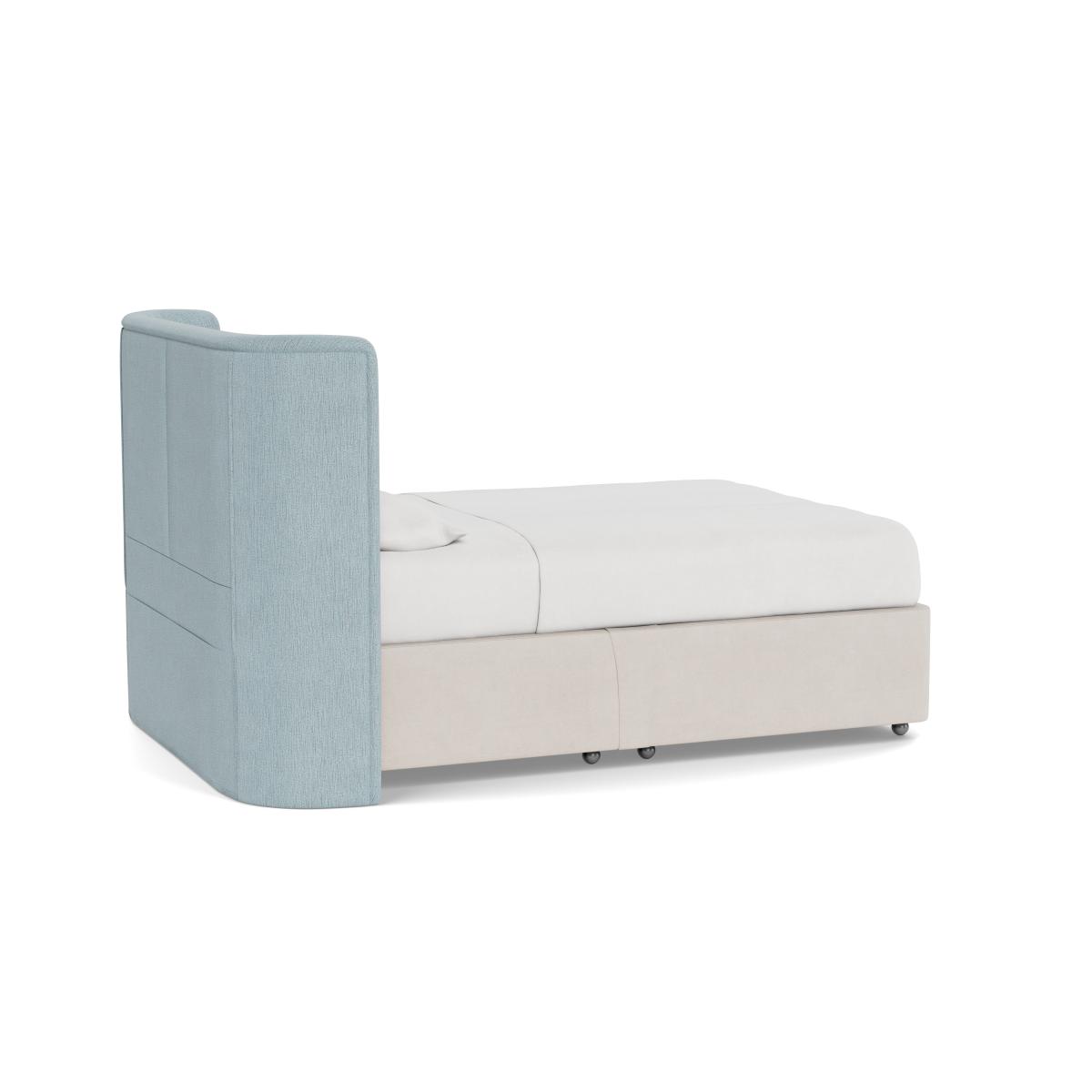 Heal's Monroe Headboard Super King Smart Linen Duck Egg - Heal's UK Furniture – image 4