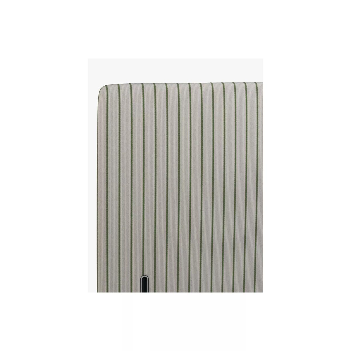 John Lewis Emily Full Depth Ticking Stripe Upholstered Headboard, Super King Size – image 3