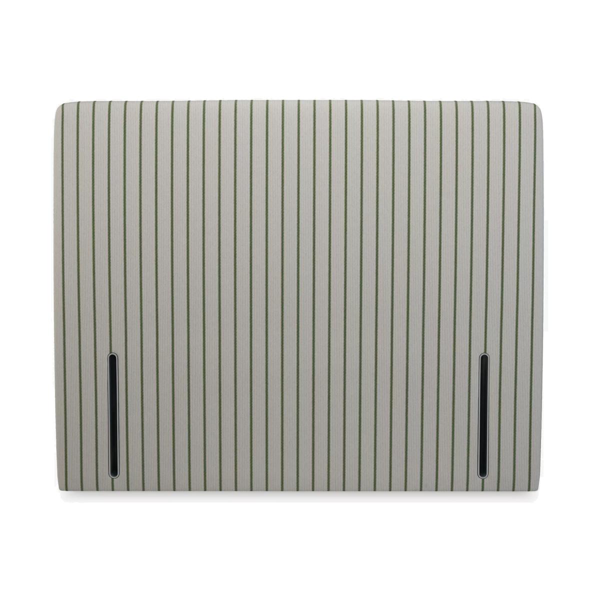 John Lewis Emily Full Depth Ticking Stripe Upholstered Headboard, Super King Size – image 1