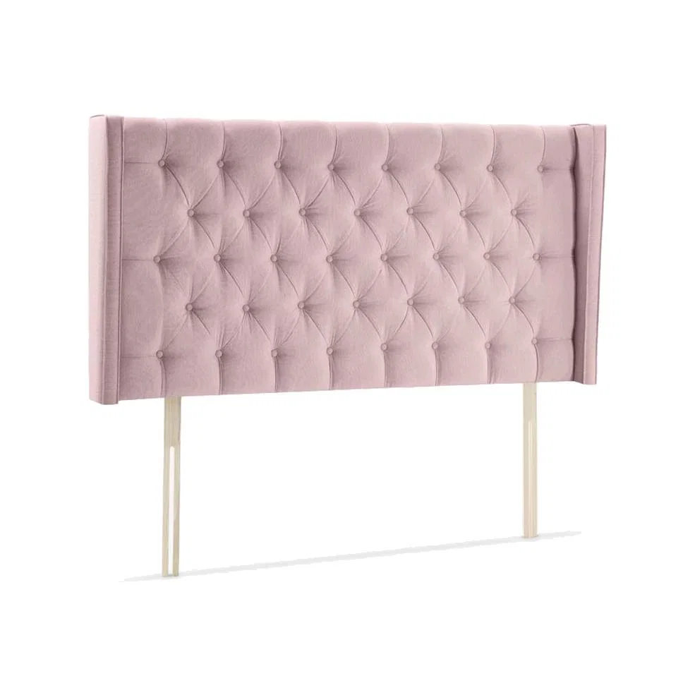 John Lewis Harlow Strutted Upholstered Headboard, Super King Size – image 1