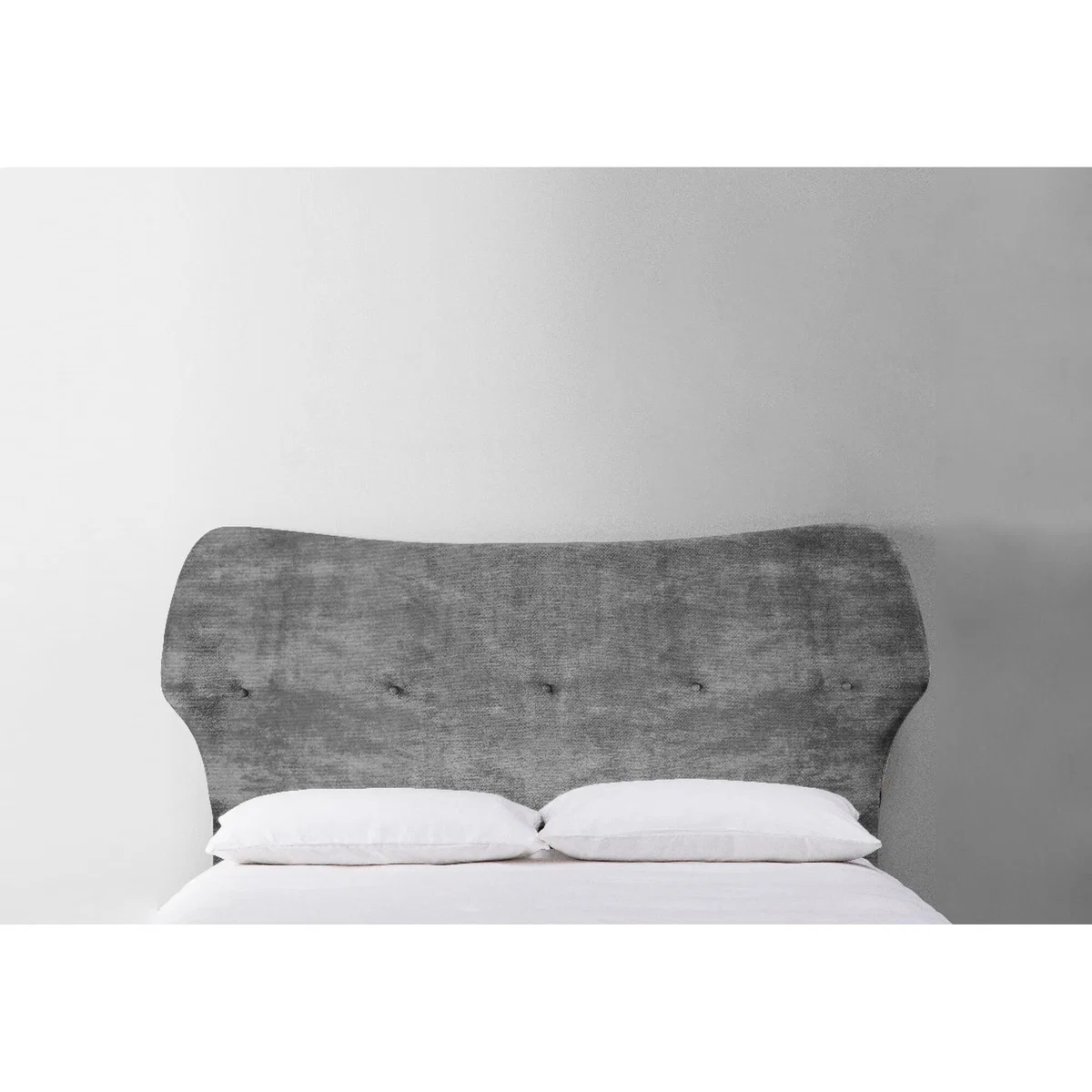 Jean 6' Super-King Size Headboard in Cloudy Grey – image 1