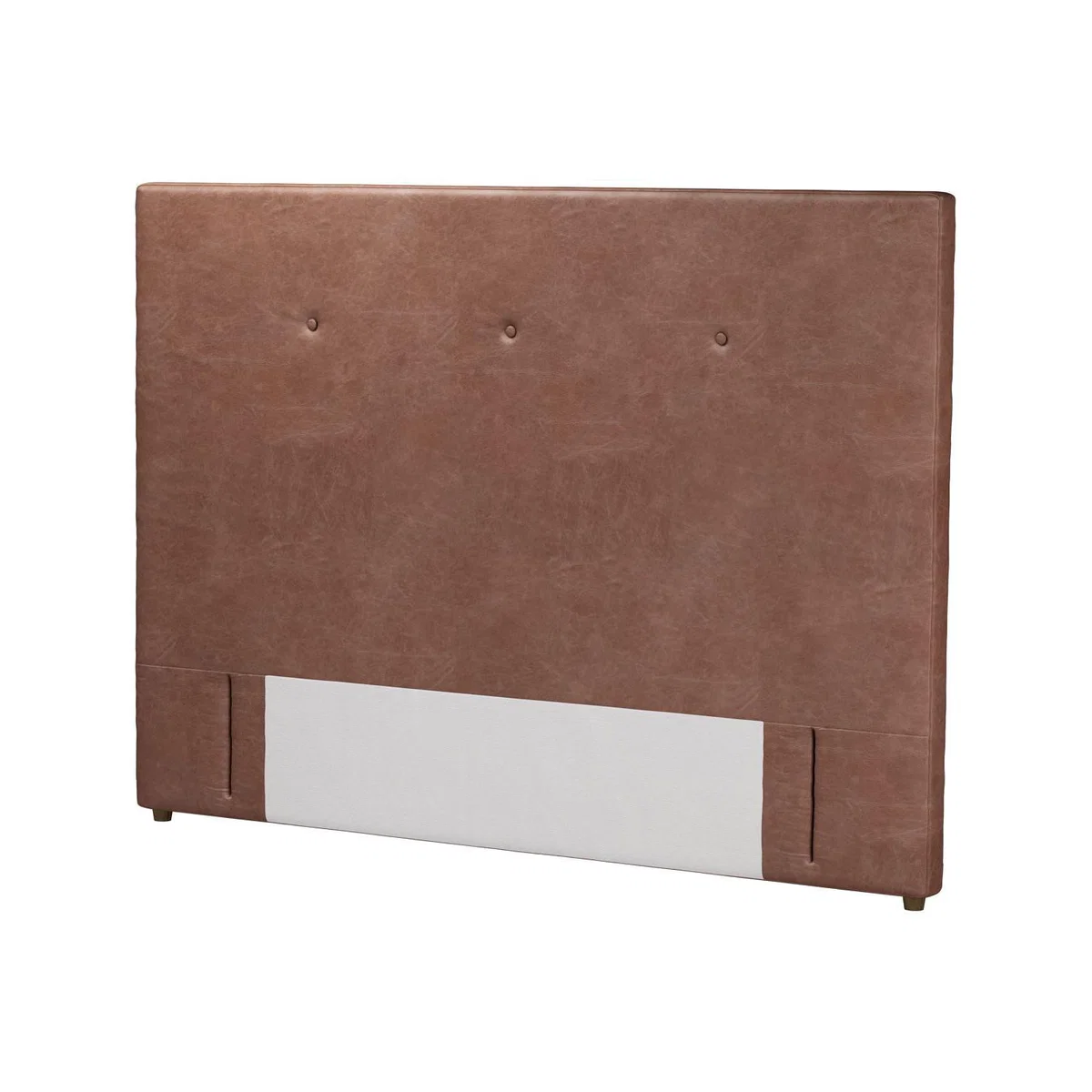 Standalone Avery 130cm Super King Headboard in Satchel Vintage Leather - sofa.com – image 1