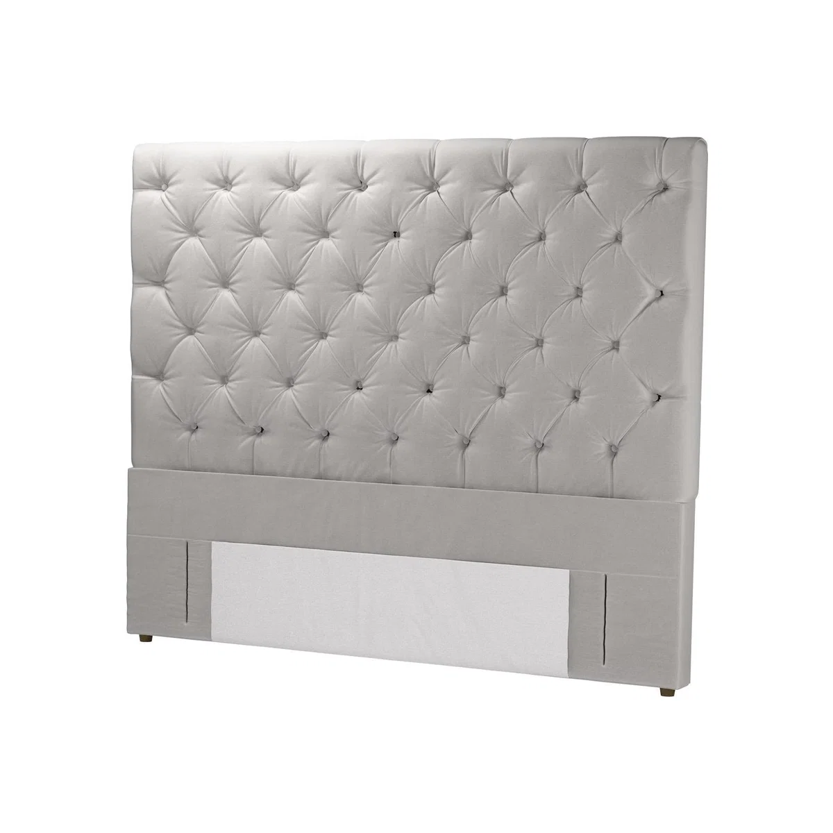Standalone Rosalie 150cm Super King Headboard in Dove Smart Velvet - sofa.com – image 1