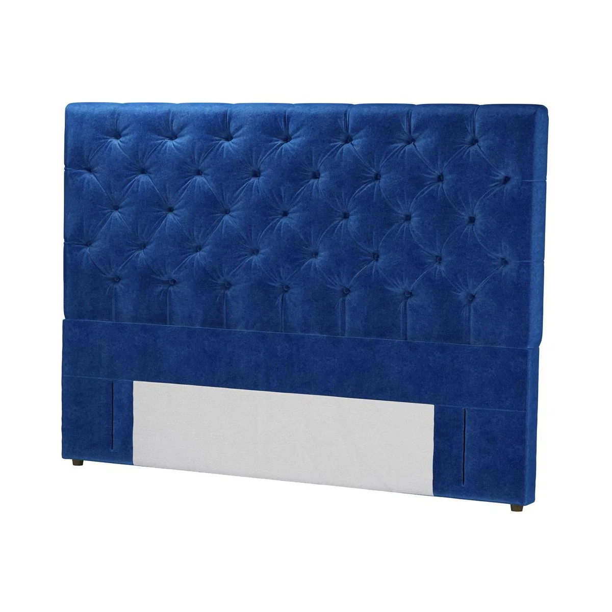 Standalone Rosalie 130cm Super King Headboard in Cobalt Smart Velvet - sofa.com – image 1