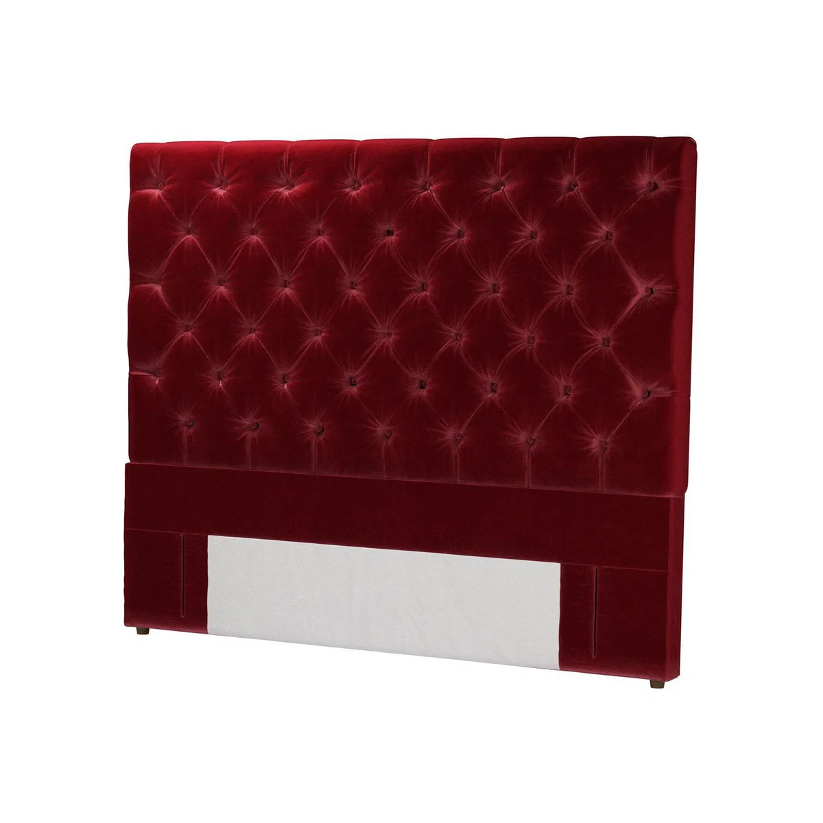 Standalone Rosalie 150cm Super King Headboard in Claret Cotton Matt Velvet - sofa.com – image 1