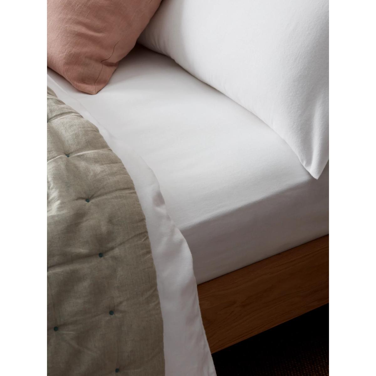 John Lewis Brushed Cotton Flat Sheet – image 2