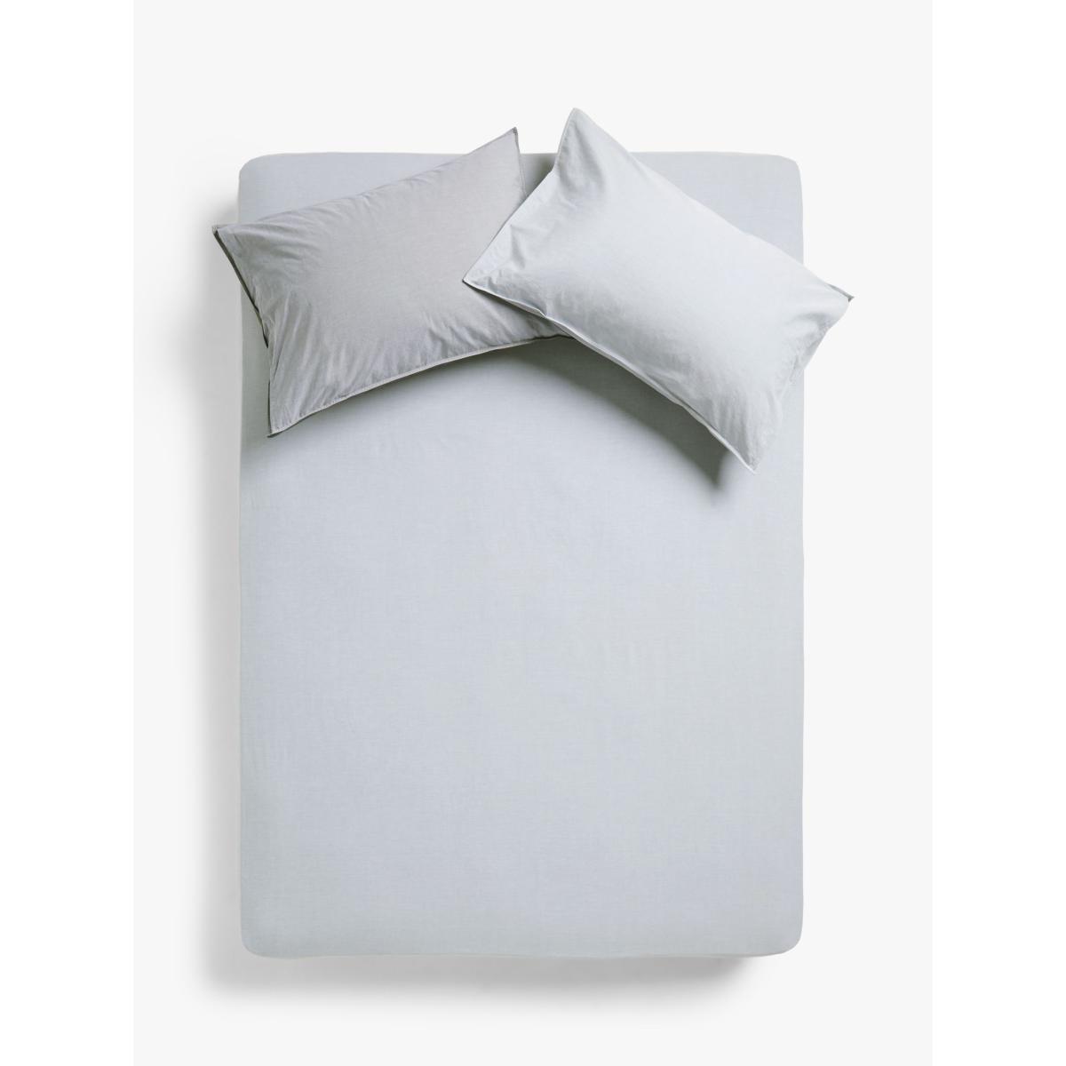 John Lewis Reversible Chambray Fitted Sheets – image 2