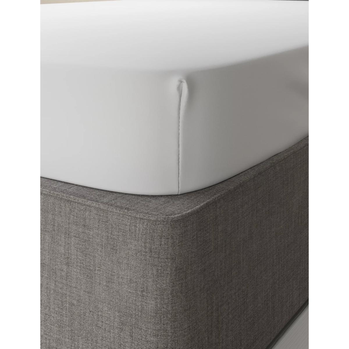 M&S Comfortably Cool Fitted Sheet - SGL - Taupe, Taupe,Light Grey,Powder Blue,Soft Pink,Navy,Cream,Duck Egg,White,Light Mauve,Dark Grey – image 3