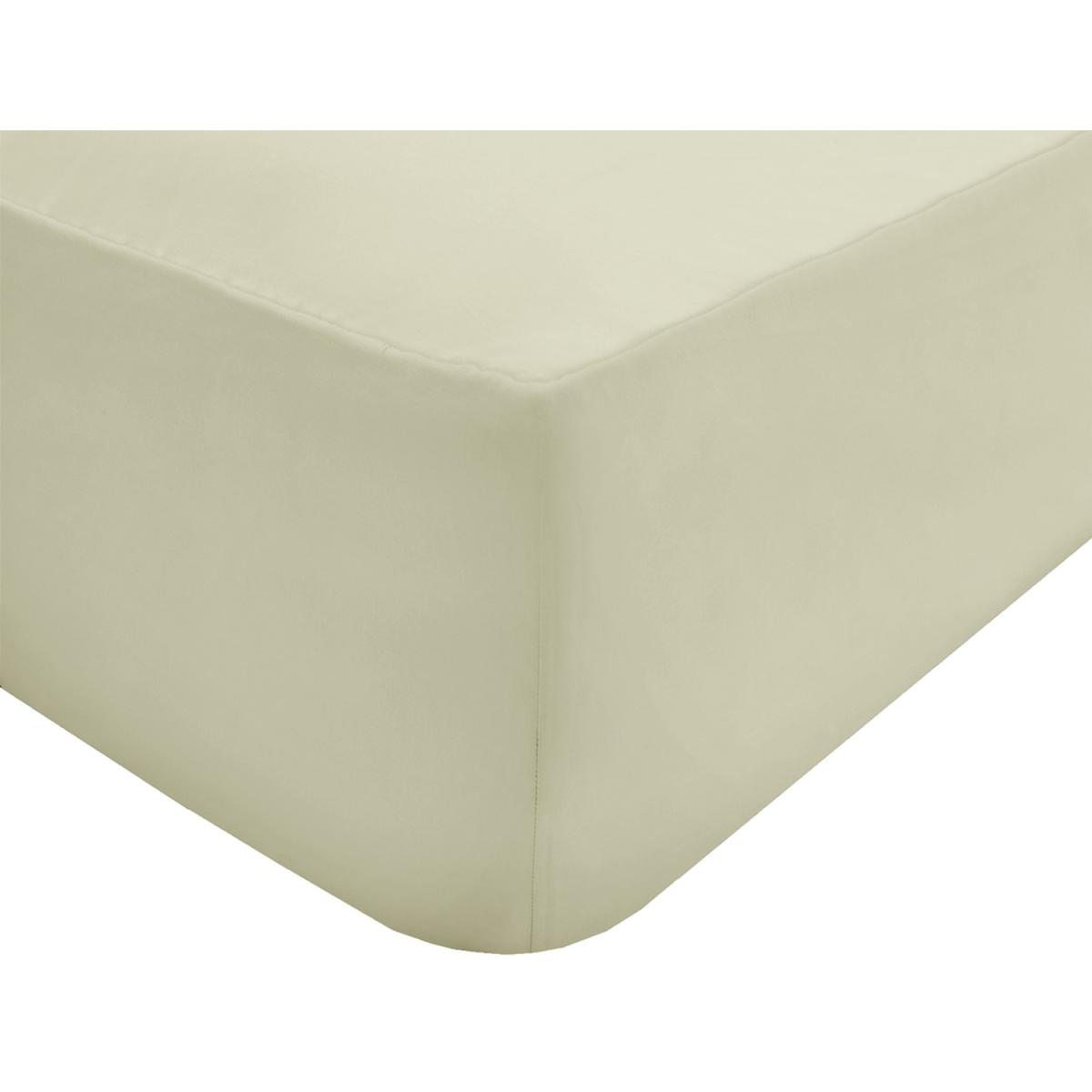Sleepdown Easy Care Fitted Bed Sheet - Ivory / Single – image 2