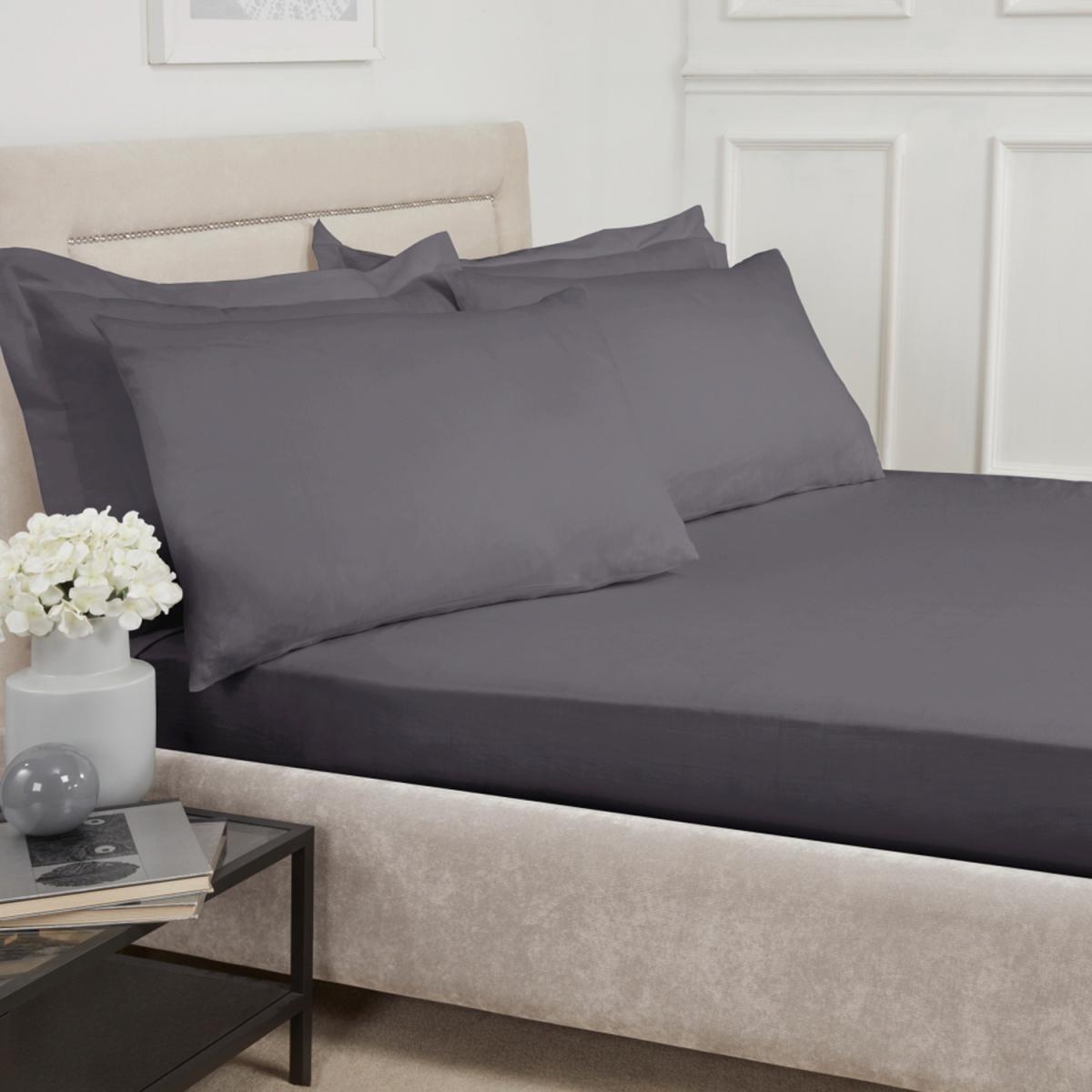 Polycotton Fitted Sheet - Blush / Single – image 2