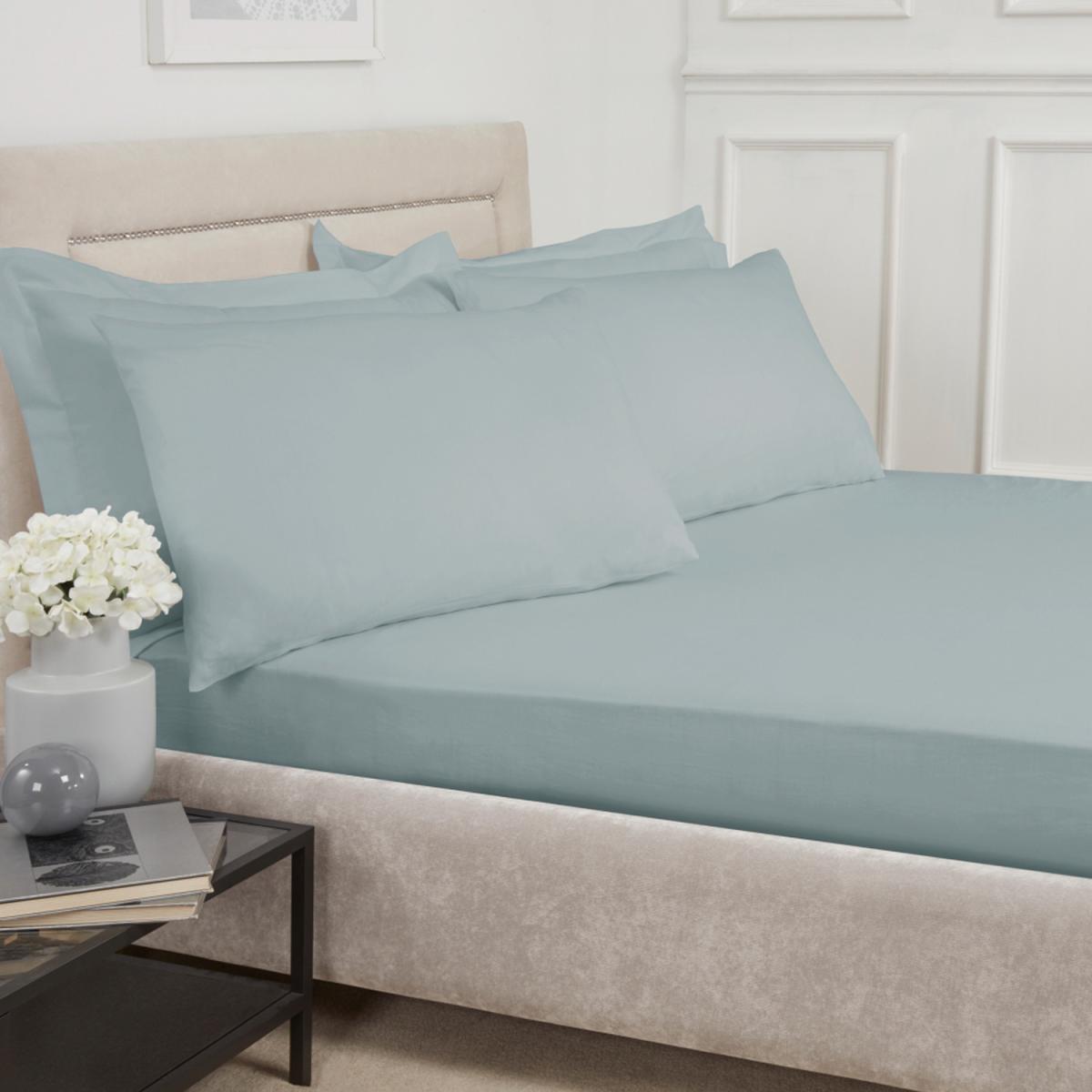 Polycotton Fitted Sheet - Blush / Single – image 3