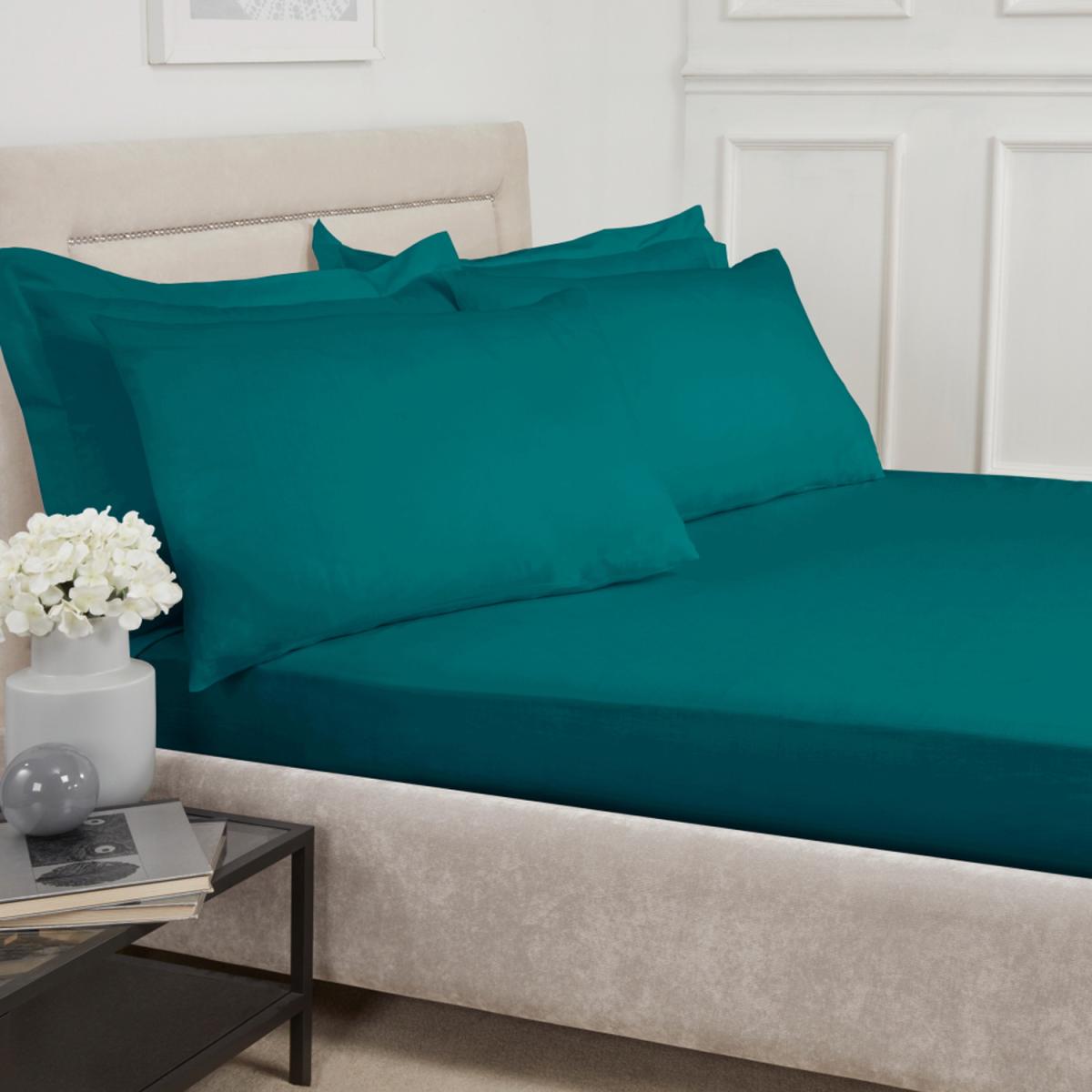 Polycotton Fitted Sheet - Blush / Single – image 4