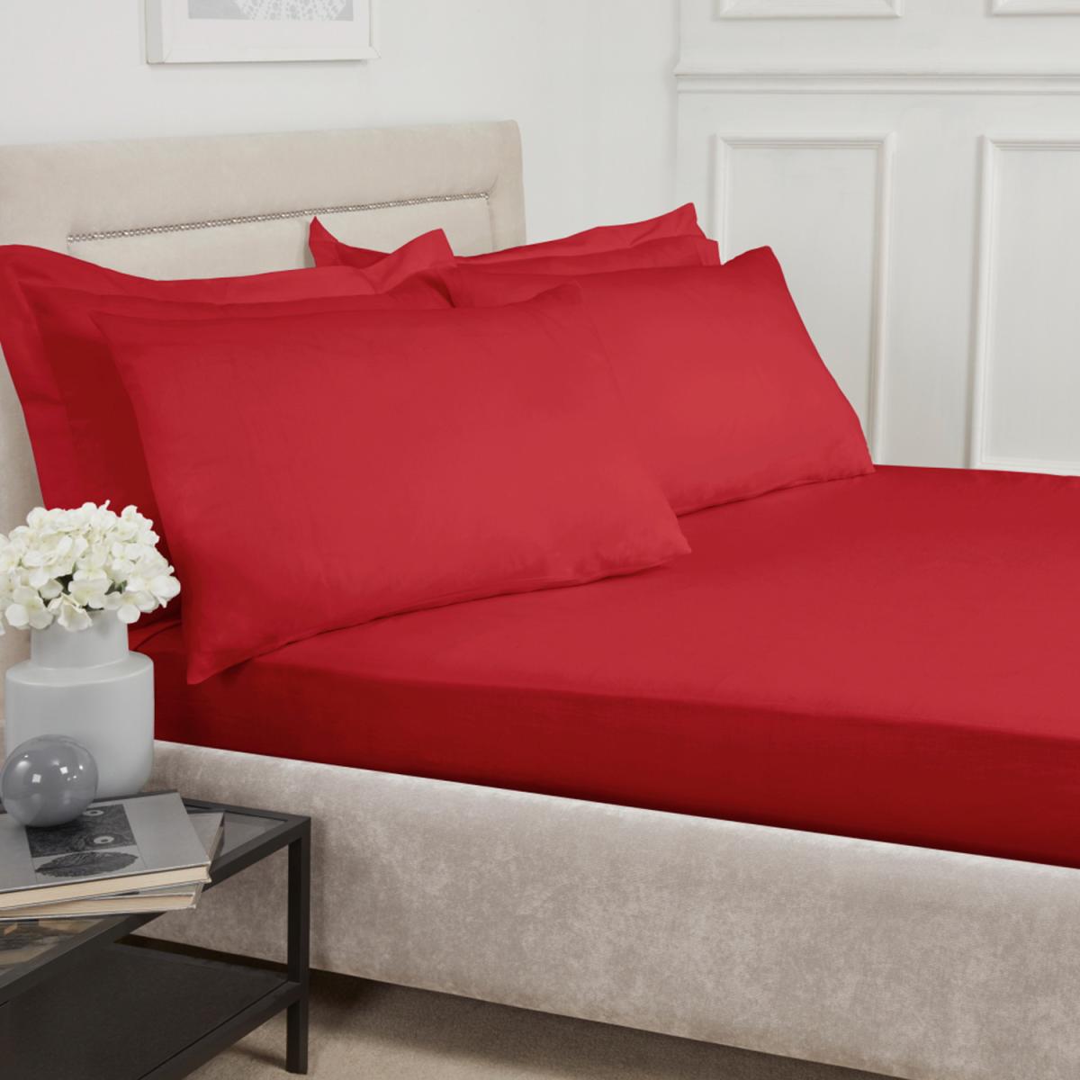 Polycotton Fitted Sheet - Blush / Single – image 8