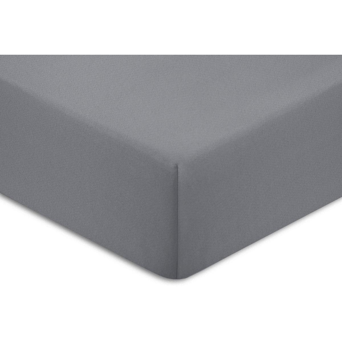 Velvet Flannel Cotton-Flannel Fitted Bed Sheet - Deep Pocket x32 cm - Warm Grey / Single – image 7
