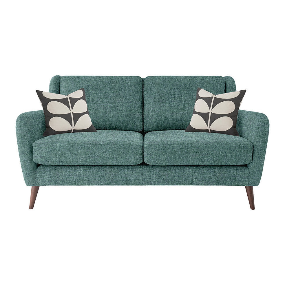 Orla Kiely - Fern Two Seater Sofa - Teal – image 1