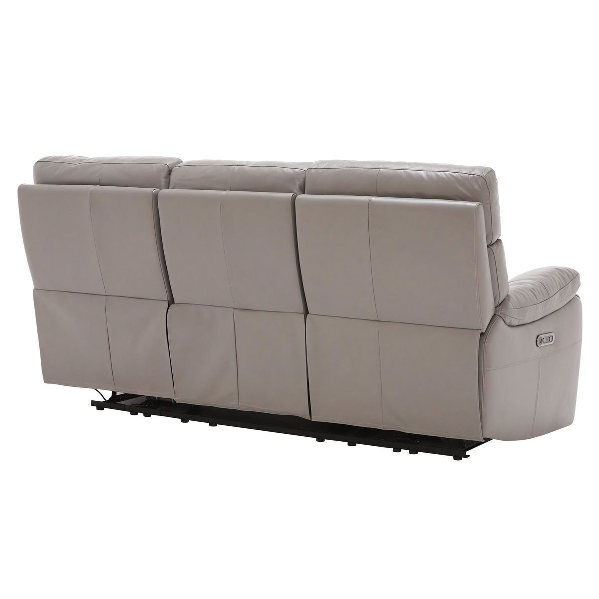 Wallis 3 Seater 3 Cushion Recliner Sofa, M2077 Classic Grey – image 7