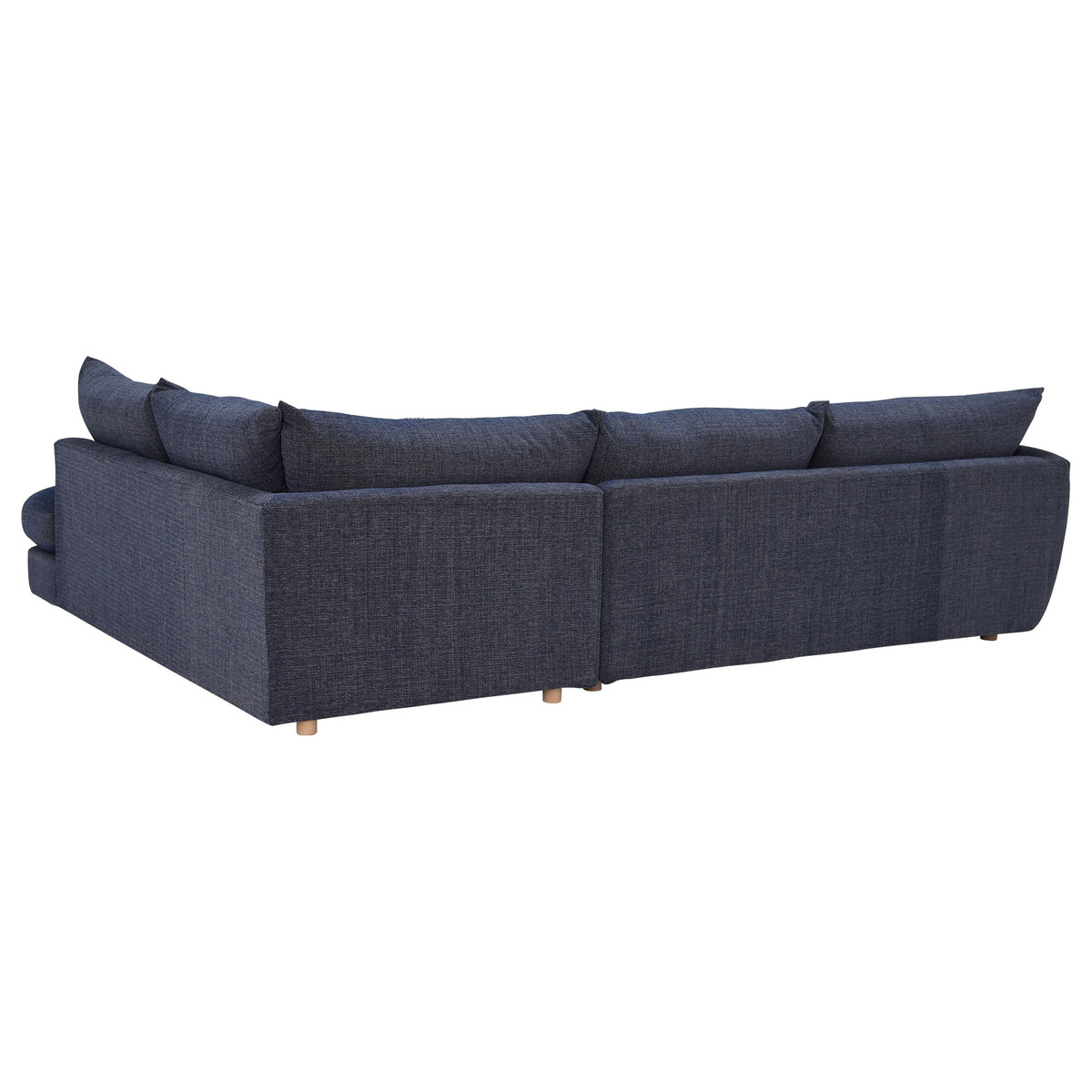 Big Blue Small Left Hand Facing Corner Sofa – image 6