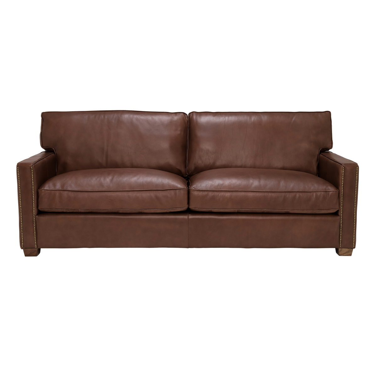 Timothy Oulton Viscount William 3 Seater Leather Sofa, Savage – image 3