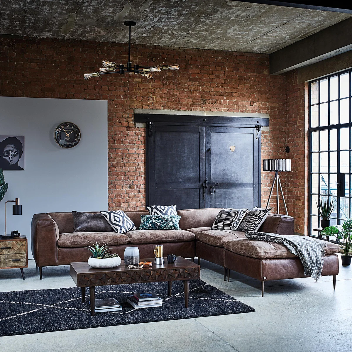 Michigan Left Arm Facing Corner Sofa – image 2