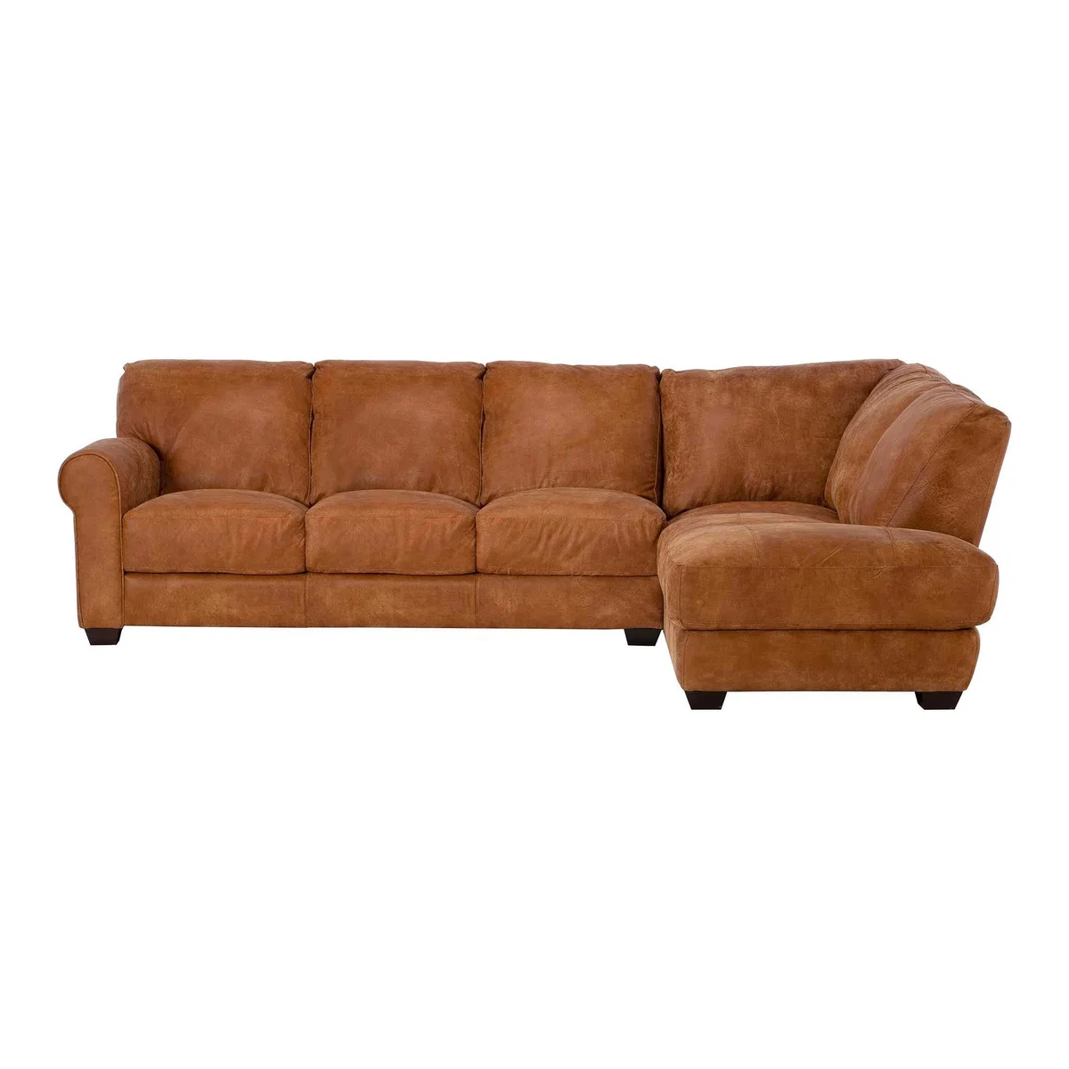 Houston Large Right Hand Facing Leather Corner Sofa – image 2